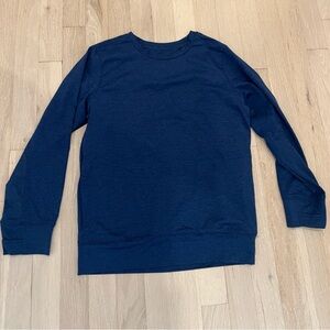 Rockets of Awesome Boys Tech Long Sleeve Shirt Navy Blue Size 10/12 NEW